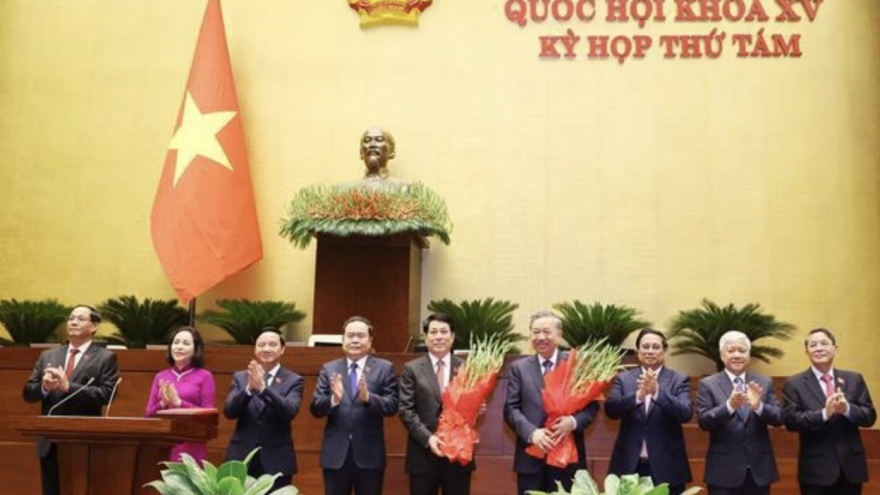 Lao leader sends congratulations to freshly elected State President